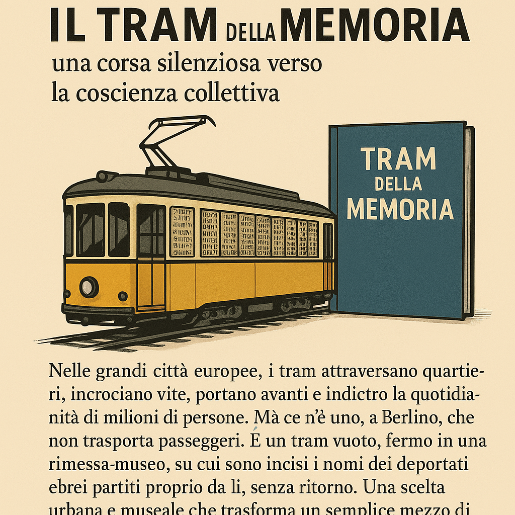 Il Tram della Memoria: una corsa silenziosa verso la coscienza collettiva