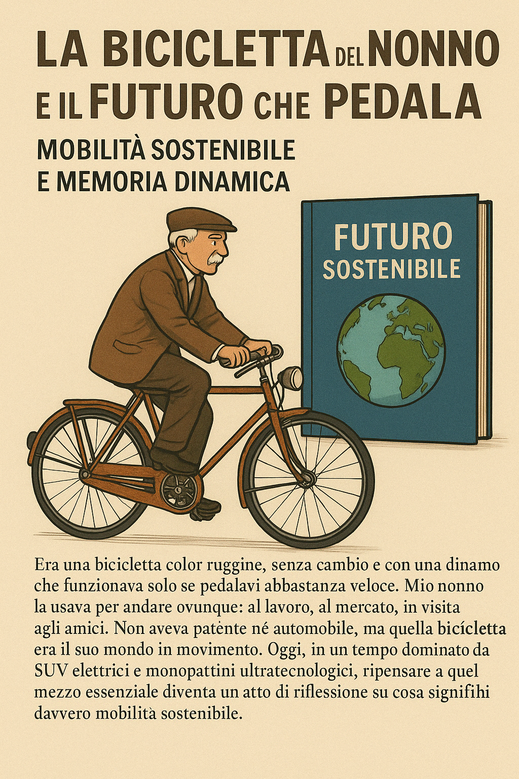 La Bicicletta del Nonno e il Futuro che Pedala: Mobilità Sostenibile e Memoria Dinamica