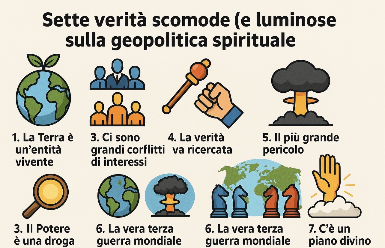 Sette verità luminose (e scomode) sulla geopolitica spirituale